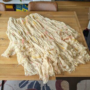 Free People One Clover Printed Skirt sz M